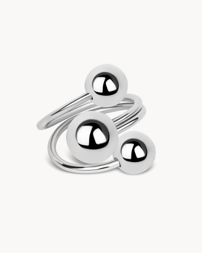 แหวนเงินปรับขนาดได้เซลิน่า